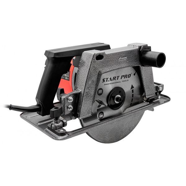 Мощная ручная дисковая пила по дереву START PRO SCS-2250 : 2250 Вт, круг 200мм циркулярная пила SCS-2250 фото