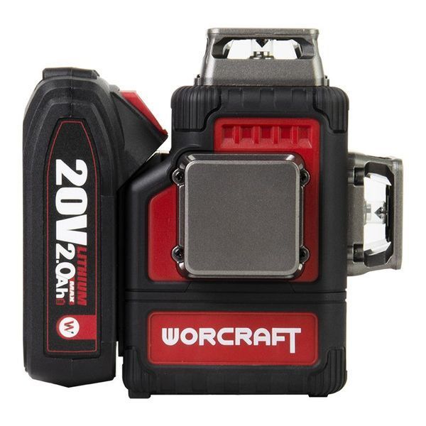 Аккумуляторный лазерный уровень в кейсе 3D WORCRAFT XCUBE026 (13279) 13279 фото
