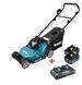 Газонокосарка акумуляторна Makita DLM382CM2 : 18 В акумулятор 2 шт + зарядка DC18SH DLM382CM2 фото 1