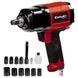 Професійний гайковерт пневматичний ударний для автосервісу Einhell TC-PW 610 : 610 Hm, 142 л/хв пневмо гайковерт 4138960 4138960 фото 1