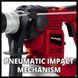 Мощный электрический перфоратор Einhell TC-RH 900 : 900 Вт, 3 Дж, 850 об/мин, 4100уд/мин (4258237) 4258237 фото 3