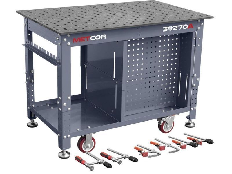 Сварочный стол METCOR 1200x750A (нагрузка на стол до 800 кг) 39270A фото