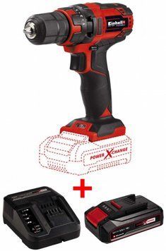 Акумуляторний шуруповерт Einhell TC-CD 18/35 Li - Solo : 18V (акум 2.5 ампера і зарядка) 4513927,4512097 4513927, 4512097 фото