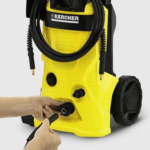 Потужна мийка високого тиску (керхер) для авто Karcher K 4 : 1.8 кВт, 130 бар, 420 л/год мінімийка 1.180-150.0 фото
