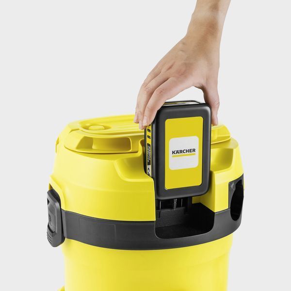 Порохотяг акумуляторний KARCHER WD 2-18 (18В/каркас) 1.628-500.0 фото