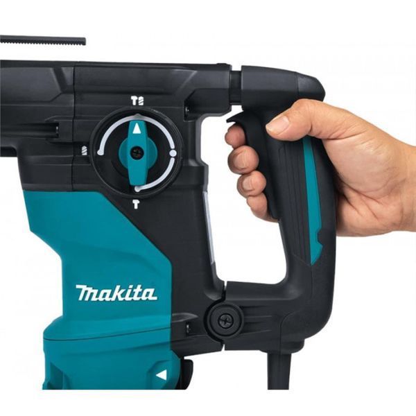 Профессиональный электрический перфоратор Makita HR3001CJ : 1050 Вт, 3.9 Дж, SDS-Plus HR3001CJ фото