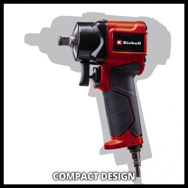 Професійний гайковерт пневмичний Einhell TC-PW 610 Compact : 610 Hm, 142 л/хв, пневмо гайковерт 4138965 4138965 фото