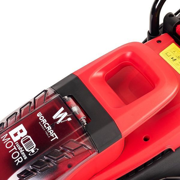 Акумуляторна безщіткова газонокосарка WORCRAFT CLM-S20LiB (ширина 32см/ 5 рівнів висоти/ БЕЗ АКБ) 13225 фото
