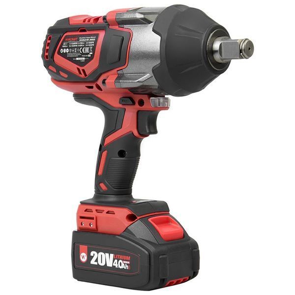 Аккумуляторный бесщеточный гайковерт WORCRAFT XCUBE007 3/4'' (13276) - затяжка. 850 Нм, откр.-1800 Нм 13276 фото