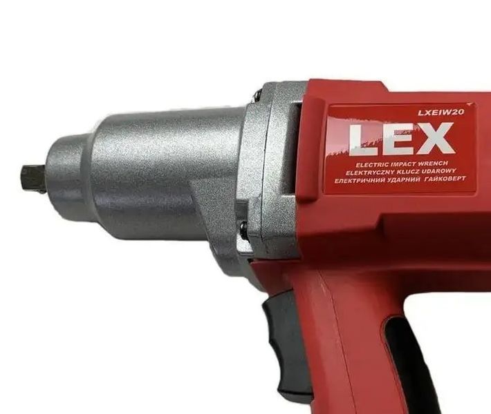 Мощный гайковерт ударный электрический LEX LXEIW20 : 1/2", 2000 Вт, 700Нм, Польша LXEIW20 фото