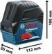 Лазерный нивелир Bosch GCL 2-15 с креплением&nbsp;RM 1 Professional (0601066E00) : 2 линии / 2 точки, красный луч 0601066E00 фото 2
