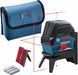 Лазерный нивелир Bosch GCL 2-15 с креплением&nbsp;RM 1 Professional (0601066E00) : 2 линии / 2 точки, красный луч 0601066E00 фото 3