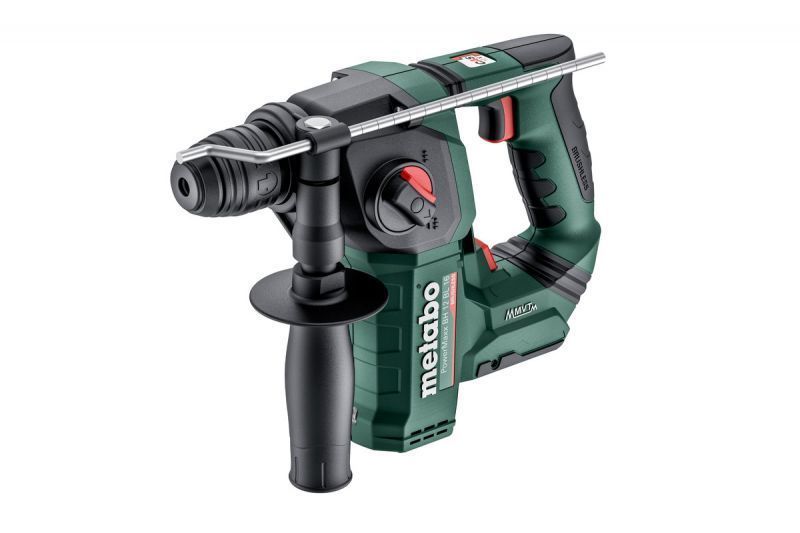Потужний акумуляторний перфоратор Metabo Powermaxx BH 12 BL 16 : з АКБ 12V 2шт-4.0 Ач, 1.3 Дж (600207850) 600207850 фото