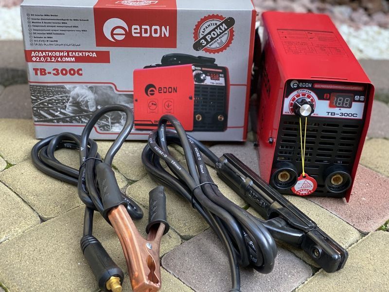 Зварювальний апарат Edon TB-300С (3.5 кВт, 300 А) інвертор TB-300C фото