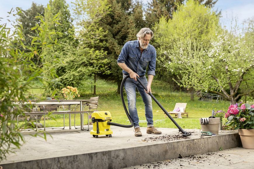 Порохотяг акумуляторний KARCHER WD 2-18 (18В/каркас) 1.628-500.0 фото