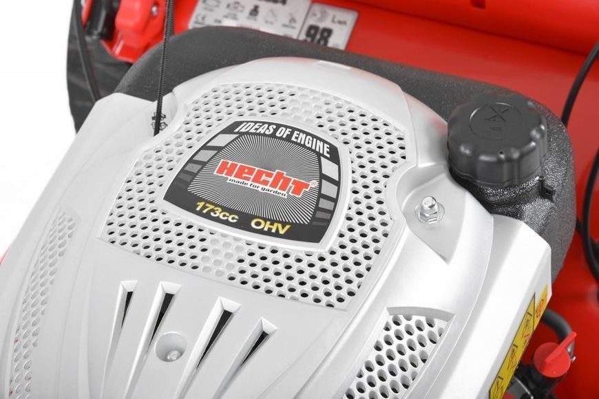 Мощная бензиновая самоходная газонокосилка HECHT 5564 SX 5 in 1, ширина 56 см, двигатель 6 л.с. HECHT5564SX5IN1 фото