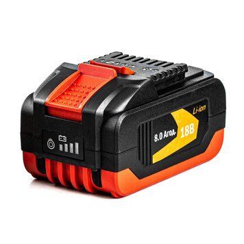 Мощный аккумулятор GTM B18V/8Аh Li-Ion (аккумуляторная батарея) 2914 2914 фото