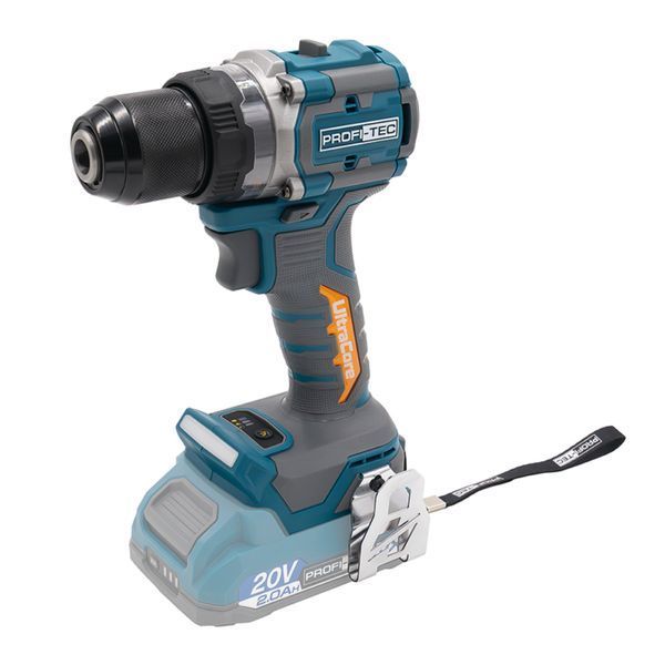 Акумуляторний дриль-шуруповерт PROFI-TEC PPCD7020 UltraCore (20В 2а 2шт і зарядка) 007642 фото