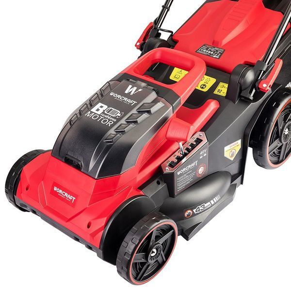 Аккумуляторная бесщеточная газонокосилка WORCRAFT CLM‑S40LiBL (ширина 43см/40 В/2 скорости) БЕЗ АКБ 13278 фото
