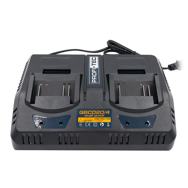 Двопортовий зарядний пристрій PROFI-TEC QBCD20/4 dual quick (4.0А) 006619 фото