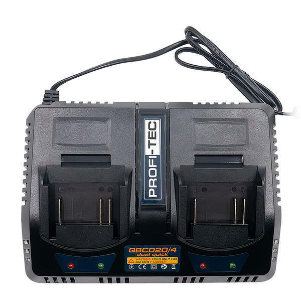 Двопортовий зарядний пристрій PROFI-TEC QBCD20/4 dual quick (4.0А) 006619 фото