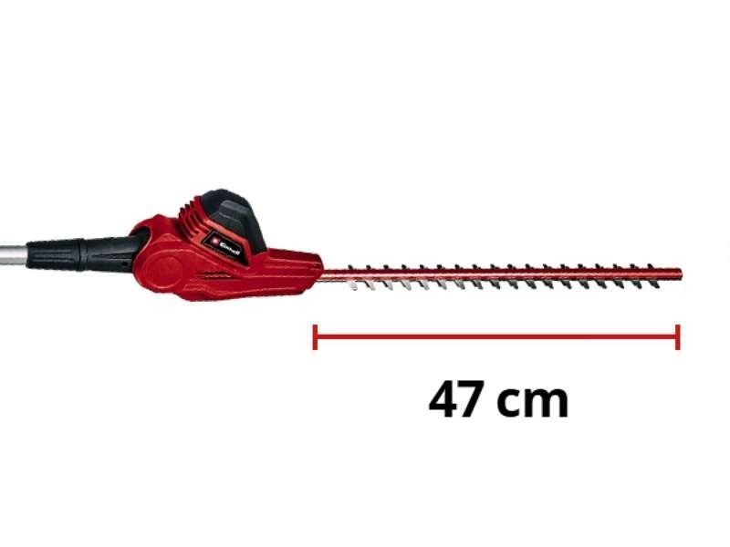 Мощный кусторез телескопический Einhell GC-HH 5056: 500Вт, длина шины/ножа 56см / 47см 3403870 фото