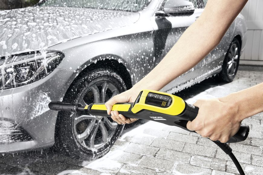 Потужна мийка високого тиску (керхер) для авто Karcher K 5 Premium Power Control : 2.1 кВт, 145 бар, 500 л/год мінімийка 1.324-573.0 фото