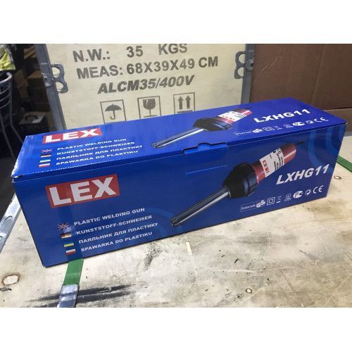 Фен для сварки пластика и пайки бамперов LEX LXHG11 : 1200 Вт, 600&deg;C,вес 1.5кг LXHG11 фото