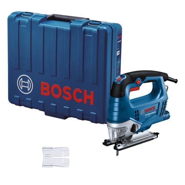 Профессиональный электрический лобзик Bosch GST 750: 520 Вт, глубина реза 75 мм, вес 2.3кг 06015B4121 фото