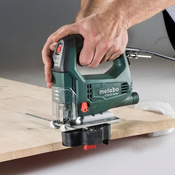 Профессиональный электрический лобзик по дереву Metabo STEB 65 Quick : 450 Вт (601030000) 601030000 фото