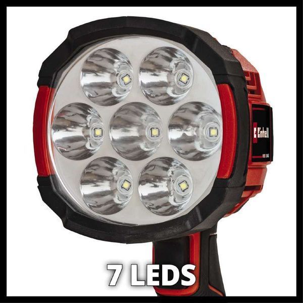 Фонарь аккумуляторный LED Einhell TE-CL 18/2500 LiAC-solo + АКБ 18В, зарядное+ 12В от прикуривателя 4514145, 4512097 фото