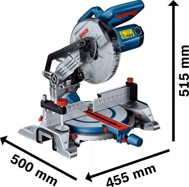 Торцовочная пила Bosch GCM 216 (0601B33000): 1,3 кВт,4800 об/мин. глубина реза 123 мм, круг 216 мм 0601B33000 фото