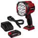 Фонарь аккумуляторный LED Einhell TE-CL 18/2500 LiAC-solo + АКБ 18В, зарядное+ 12В от прикуривателя 4514145, 4512097 фото 1
