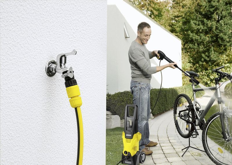 Потужна мінімийка високого тиску Karcher K 3 : 1600 Вт, 20-120 бар, 380 л/год, 25 м2/г, 5 кг 1.601-888.0 фото
