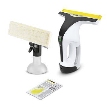 Мощный пылесос оконный аккумуляторный Karcher WV 6 Plus: рабочая ширина 280 мм (1.633-741.0) 1.633-741.0 фото