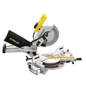 Ручна торцювальна пила з протяжкою по дереву STANLEY SM18 : 1800 Вт, глибина різу 92мм, круг 254 мм SM18 фото