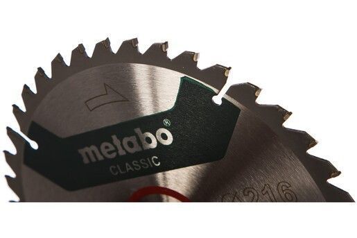 Диск пильний 216 х 30 (40Т) Metabo Precision cut Classic (628060000) 628060000 фото