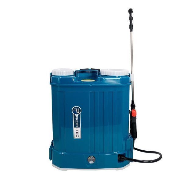 Аккумуляторный опрыскиватель PROFI-TEC PS1610 : с АКБ 12V 8Ah, бак 16л (005970) 005970 фото