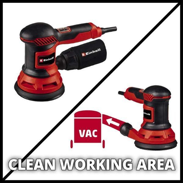 Мощная эксцентриковая шлифмашина Einhell TC-RS 425 E: 425 Вт, &Oslash; 125 мм (4462005) 4462005 фото