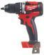 Профессиональная аккумуляторная дрель-шуруповерт Milwaukee M18 CBLDD-0 4933464316 фото 1