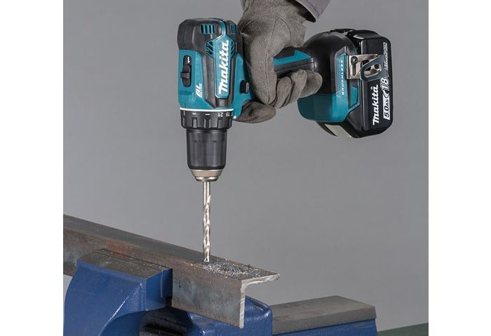 Профессиональный аккумуляторная дрель-шуруповерт MAKITA DDF485Z : 18V, ( без АКБ и зарядки) DDF485Z фото