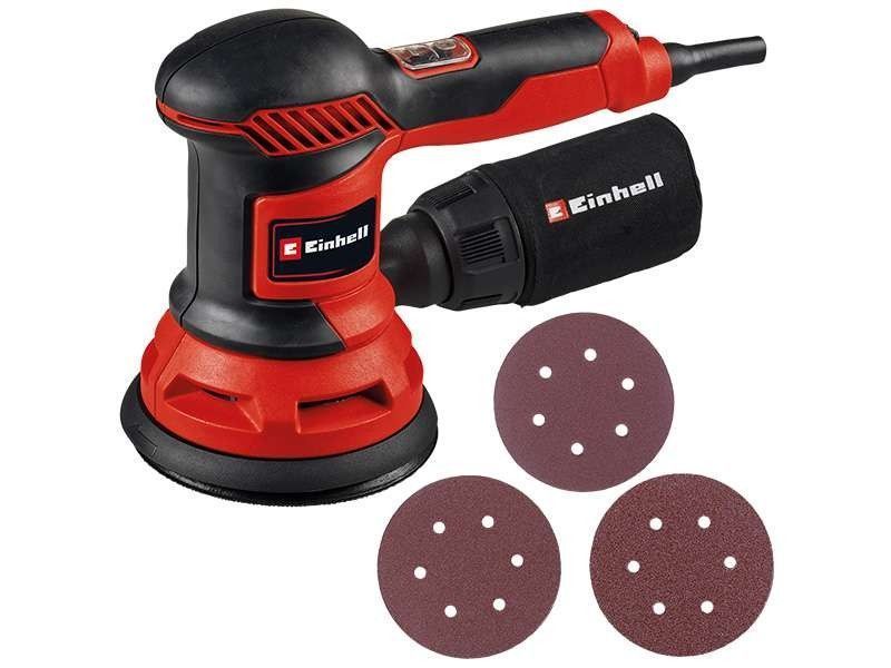 Мощная эксцентриковая шлифмашина Einhell TC-RS 425 E: 425 Вт, &Oslash; 125 мм (4462005) 4462005 фото