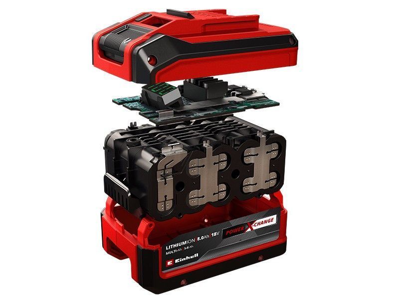 Мощный аккумулятор Einhell Power-X-Change Plus 18V 5-8 Ah Multi-Ah (4511600) 4511600 фото
