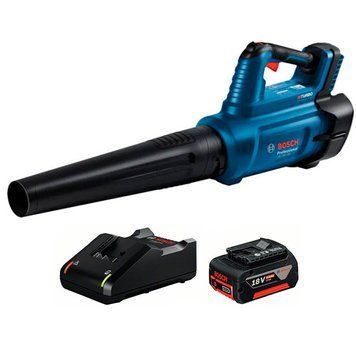 Аккумуляторная воздуходувка BOSCH GBL 18V-750 (акум 4а и зарядка) 06008D2000+1600A01B9Y фото