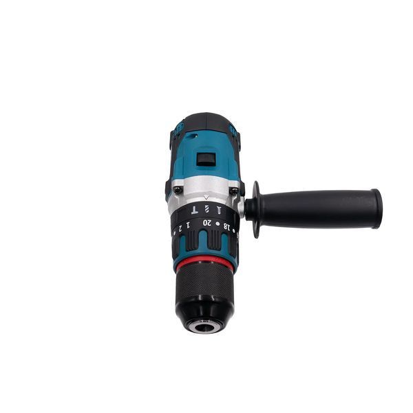 Аккумуляторный шуруповерт PROFI-TEC DHP485BL POWERLine: с АКБ 2 шт-20V х 4.0 Ah + ЗП (006269) 006269 фото