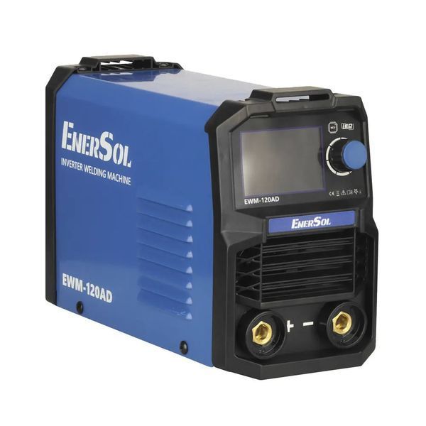 Потужний зварювальний апарат інверторний EnerSol EWM-120AD : 5.1 кВт, 20 - 120 А, електрод 1.6-3.2 мм (EWM-120AD) EWM-120AD фото