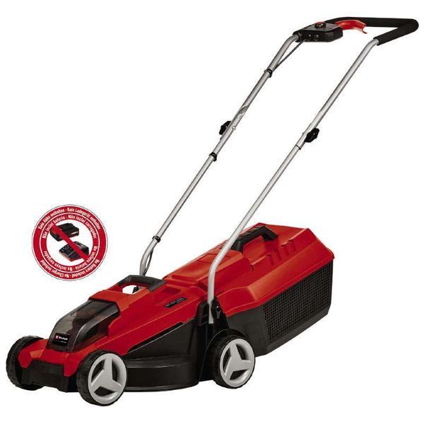 Газонокосилка аккумуляторная Einhell GE-CM 18/32 Li-Solo: 18V. 32см ширина 3413256 фото