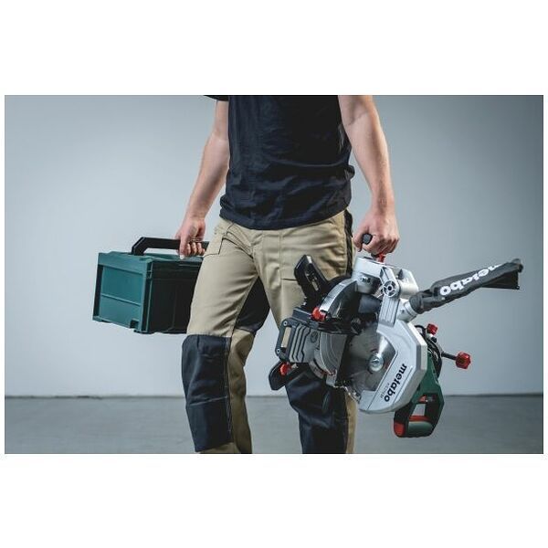 Профессиональная торцовочная пила Metabo KS 216 M New: 1350 Вт, диск 216 x 30 мм 610216000 610216000 фото