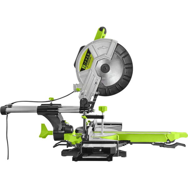 Торцовочная пила с протяжкой Zipper ZI-KGS255DS (2 кВт (230 В), диск 255мм, лазер) ZI-KGS255DS фото