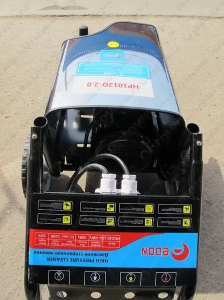Мощная мойка высокого давления EDON HP1012D-2.0 : 2000 Вт, 180 бар, 780 л/ч, шланг 10 м HP1012-2.0A фото